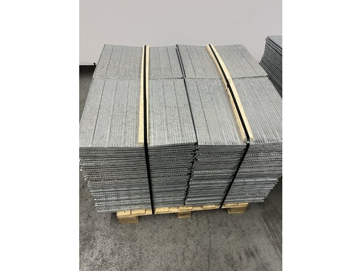 Legbord Metalsistem 590x575mm verzinkt