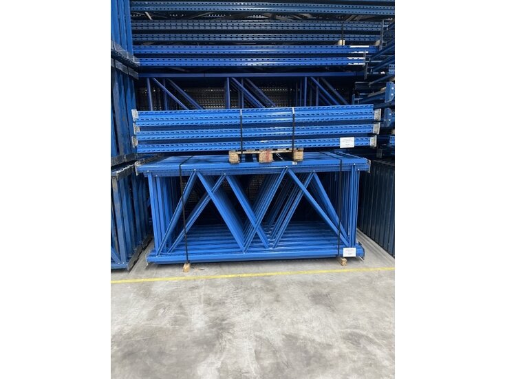Staander Redirack ca.2855x1000x80x80mm blauw
