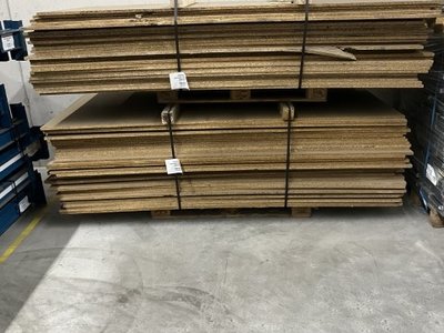 Spaanplaat 2450/2500x1100x18mm