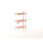 Kimer magazijnstellingen voor duurzame opslag Palletstellingen Aanbouwvak 5000x2780mm (hxb)