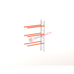 Kimer magazijnstellingen voor duurzame opslag Palletstellingen Aanbouwvak 6000x3690mm (hxb)