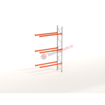 Kimer magazijnstellingen voor duurzame opslag Palletstellingen Aanbouwvak 6000x3390mm (hxb)