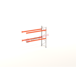 Kimer magazijnstellingen voor duurzame opslag Palletstellingen Aanbouwvak 3000x3380 (hxb)