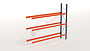 Bandenstelling (met velg) Aanbouwvak 2250x2750x400mm (hxbxd)