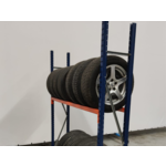 Kimer magazijnstellingen voor duurzame opslag Bandenstelling (met velg) Aanbouwvak 2250x1900x400mm (hxbxd)