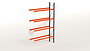 Bandenstelling (met velg) Aanbouwvak 3000x1900x400mm (hxbxd)