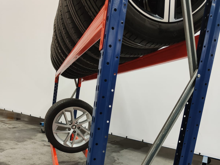 Kimer Bandenstelling (met velg) Basisvak 3000x1950x400mm (hxbxd)