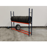 Kimer magazijnstellingen voor duurzame opslag Bandenstelling (met velg) Basisvak 2250x2800x400mm (hxbxd)