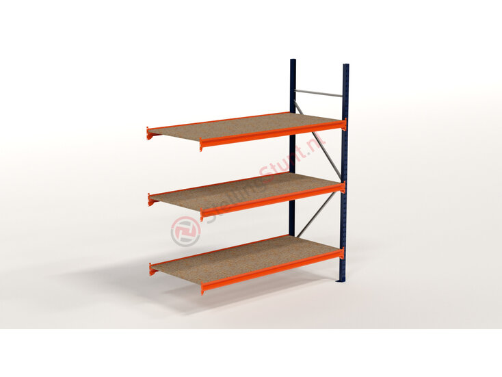 Kimer magazijnstellingen voor duurzame opslag Grootvakstelling Aanbouwvak 2250x1550x800mm (hxbxd)