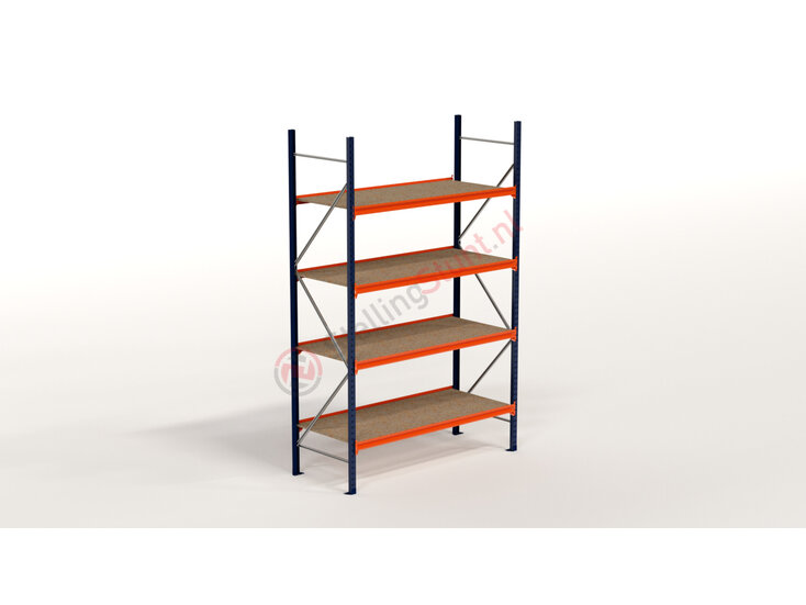 Kimer magazijnstellingen voor duurzame opslag Grootvakstelling Basisvak 3000x1600x800mm (hxbxd)