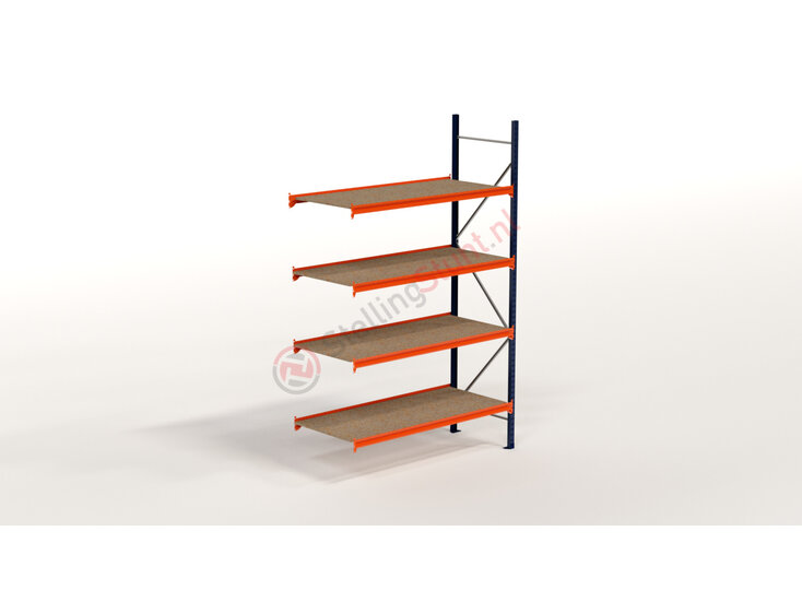 Kimer magazijnstellingen voor duurzame opslag Grootvakstelling Aanbouwvak 3000x1550x800mm (hxbxd)