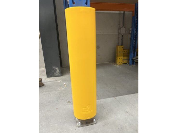 Stijlbeschermer kunstof Boplan 485x145mm geel