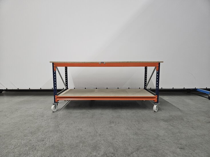 Werktafel 205x80cm | verrijdbaar