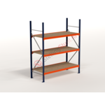 Kimer magazijnstellingen voor duurzame opslag Grootvakstelling Basisvak 2250x1600x800mm (hxbxd)