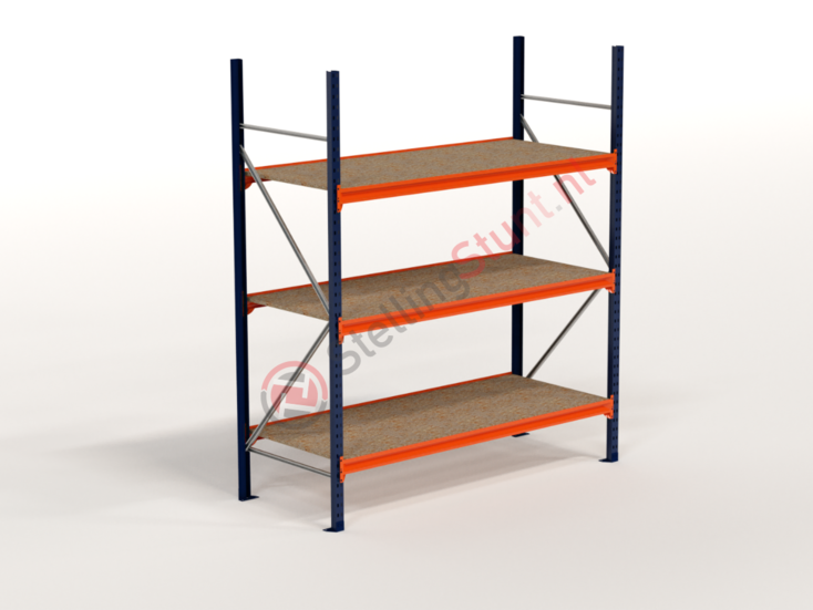 Kimer magazijnstellingen voor duurzame opslag Grootvakstelling Basisvak 2250x1600x800mm (hxbxd)