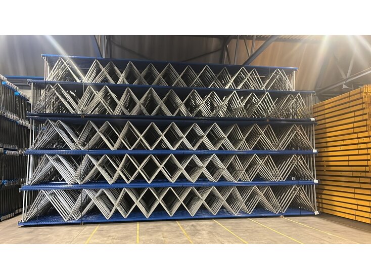 Jungheinrich stellingen voor elk magazijn Mooie partij palletstellingen JH/MPB