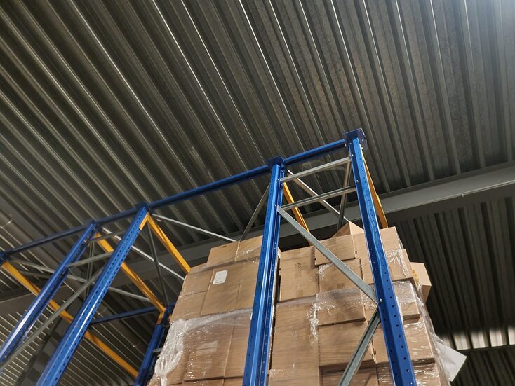 Jungheinrich stellingen voor elk magazijn Inrijstelling 14 gangen