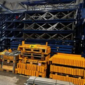 Jungheinrich stellingen voor elk magazijn Inrijstelling 14 gangen