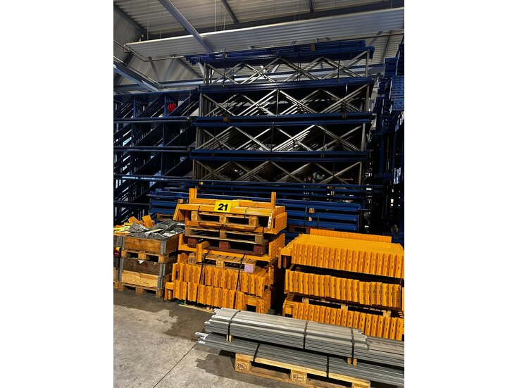 Jungheinrich stellingen voor elk magazijn Inrijstelling 14 gangen