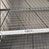 Gaaslegbord 1240x1155mm verzinkt