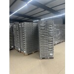 Pallet Magazijnbakken 600x400x310mm grijs | 56 stuks per pallet