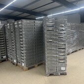 Pallet Magazijnbakken 600x400x310mm grijs | 56 stuks per pallet