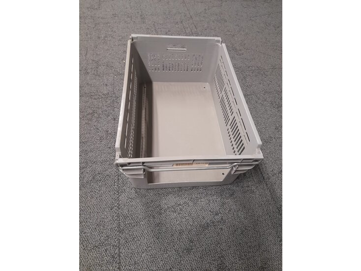 Pallet Magazijnbakken 600x400x230mm grijs | 72 stuks per pallet