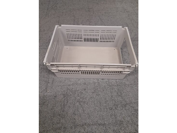 Pallet Magazijnbakken 600x400x230mm grijs | 72 stuks per pallet