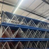 Staander Stow50 7000x1100x120x95mm blauw