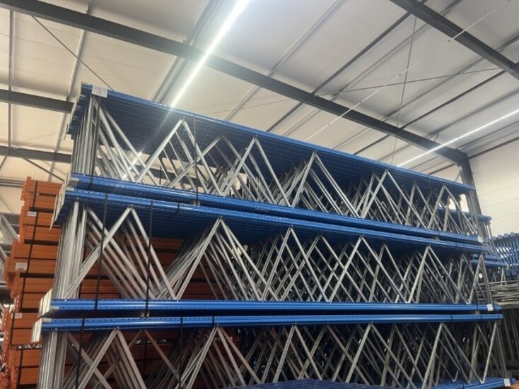 Staander Stow50 7000x1100x120x95mm blauw