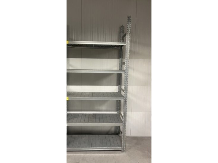 Aanbouwvak Metalsistem 2500x1210x505mm  verzinkt