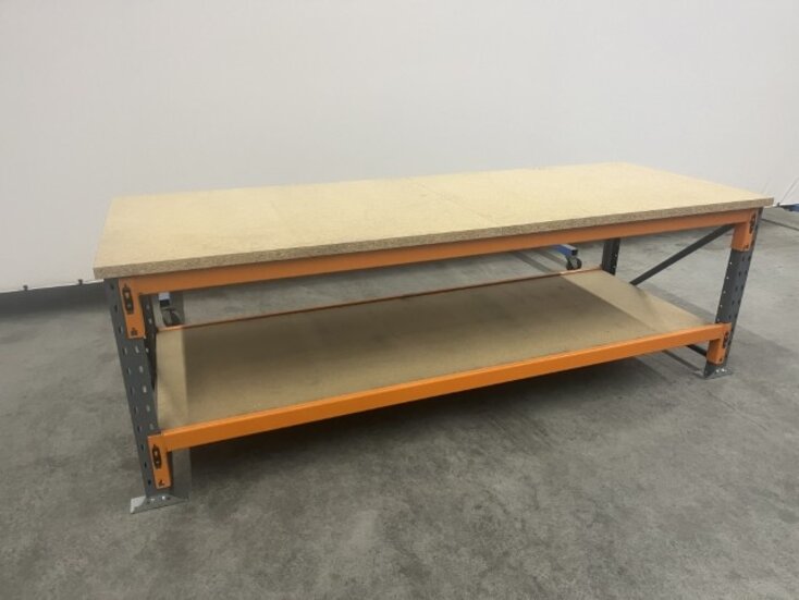 Dexion magazijnstellingen voor elk magazijn Gebruikt Werktafel 2860x1045x955mm (lxbxh)