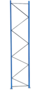 Staander Stow50 6000x1100x85x65mm incl. voormontage - new   Bundel