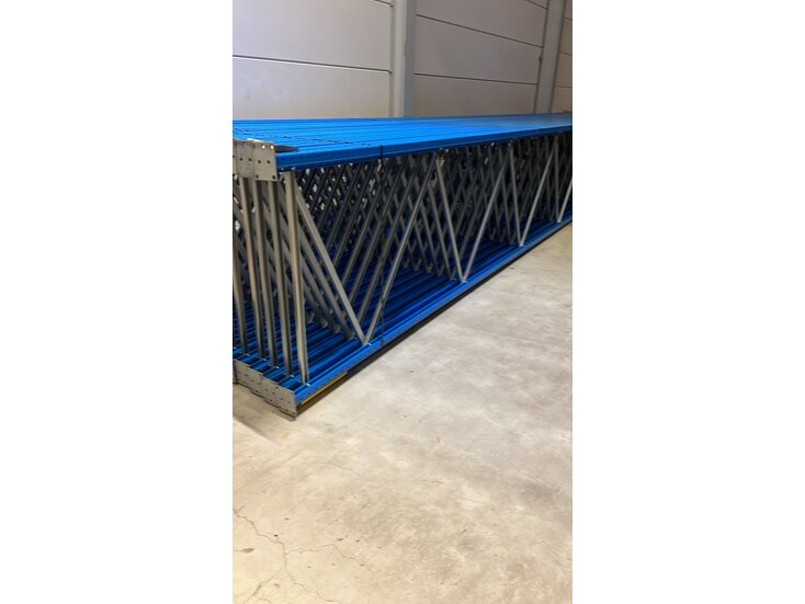 Staander Stow50 10500x1100x100x65mm blauw met stijlbeschermer