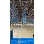 Staander Stow50 10500x1100x100x65mm blauw met stijlbeschermer