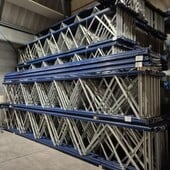 Kimer magazijnstellingen voor duurzame opslag Frame Kimer 7500x1100x80x70mm Blauw