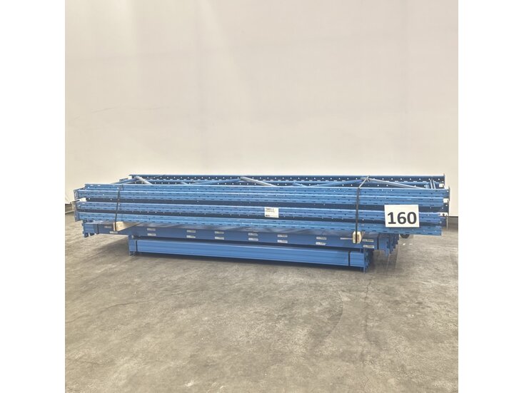 Stow Restpartij gebruikte Stow palletstelling 4000x15810x900 mm (hxbxd) 3 niveaus