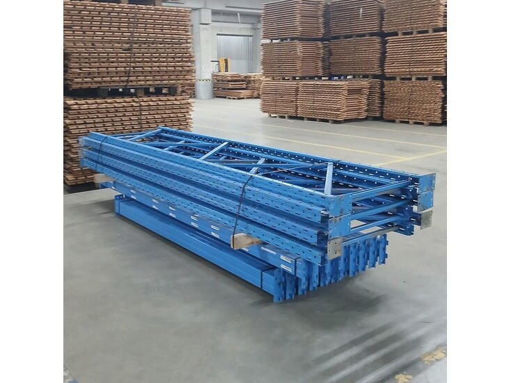 Stow Restpartij gebruikte Stow palletstelling 4000x15810x900 mm (hxbxd) 3 niveaus