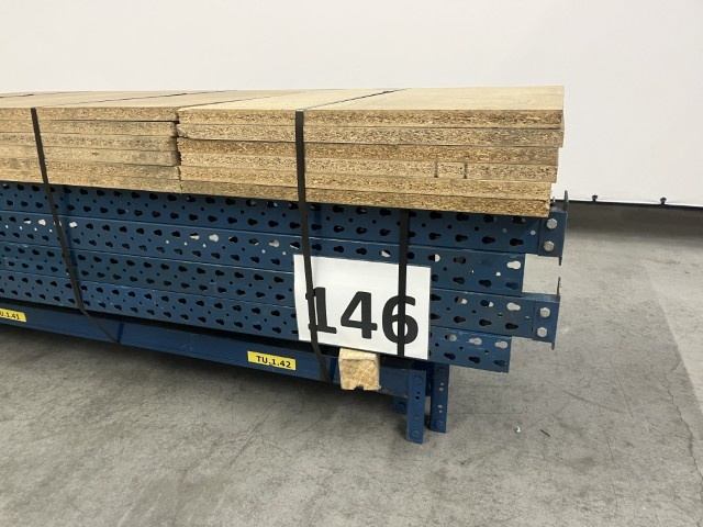 Restpartij gebruikte Polypal grootvakstelling 2250x5740x800 mm (hxbxd), foto 2 van 2