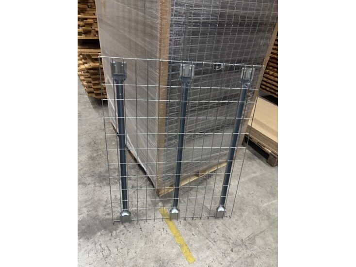 Gaaslegborden 880x1100mm verzinkt 500kg