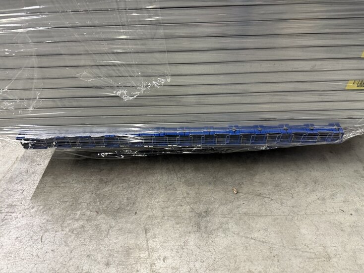 Restpartij gebruikte Armes legbordstelling 2750x14985x500 mm (hxbxd) 7-8 niveaus