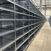 Stow Voordeelrij gebruikte Stow legbordstelling 2500x6535x600mm (hxbxd) 6 niveaus