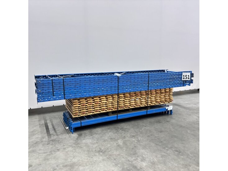 Stow Restpartij gebruikte Stow palletstelling 4000x11225x1000 mm (hxbxd) 2-3 niveaus