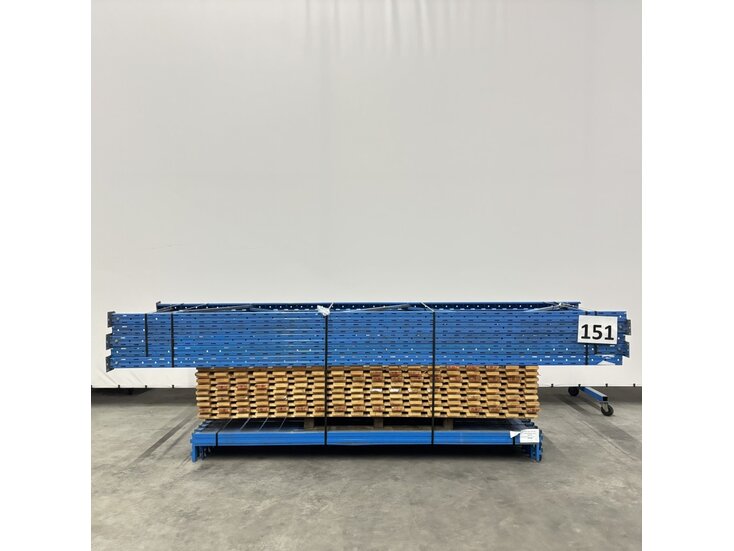 Stow Restpartij gebruikte Stow palletstelling 4000x11225x1000 mm (hxbxd) 2-3 niveaus