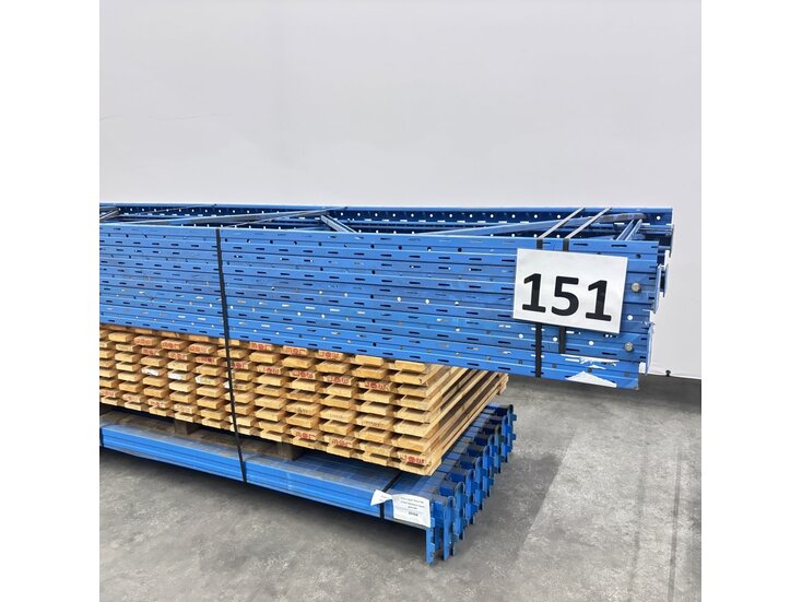 Stow Restpartij gebruikte Stow palletstelling 4000x11225x1000 mm (hxbxd) 2-3 niveaus
