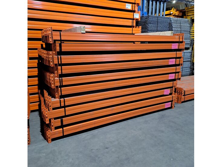 Ligger Mecalux palletstelling 2700x110x50mm oranje T219