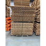 Vlonder Palletstelling 80% gesloten 1100mm diep