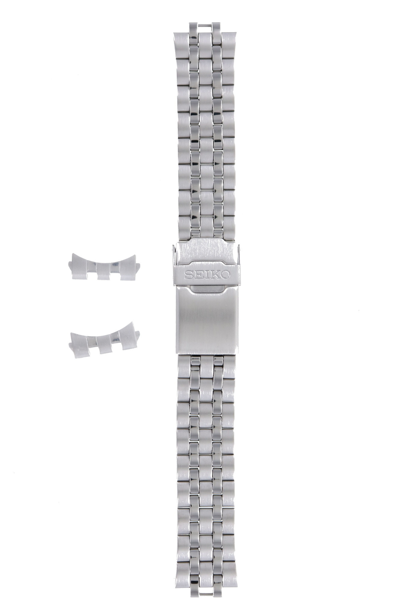 Seiko Seiko 4A5T1 . - 7T92-0LH0 Horlogeband 4A5T1JM Grijs Roestvrijstaal  20 mm