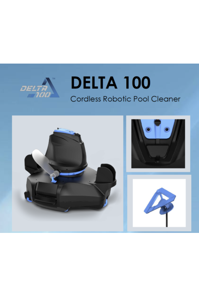 Delta 100  kabelloser automatischer Staubsaugerroboter für Schwimmbäder