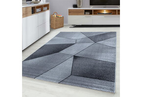 Beta Vloerkleed Grijs Laagpolig